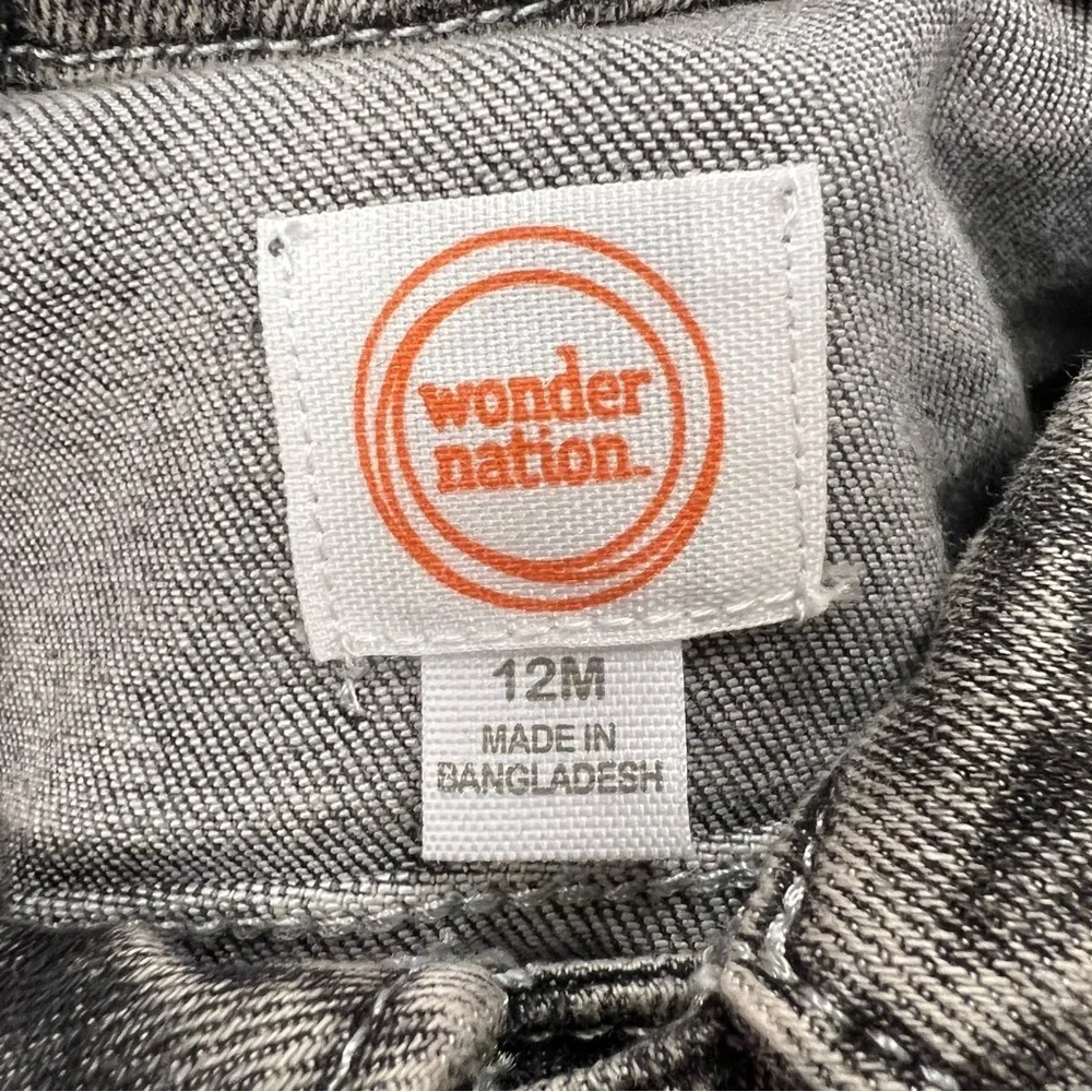 NEW Wonder Nation Denim Jacket Size 12m